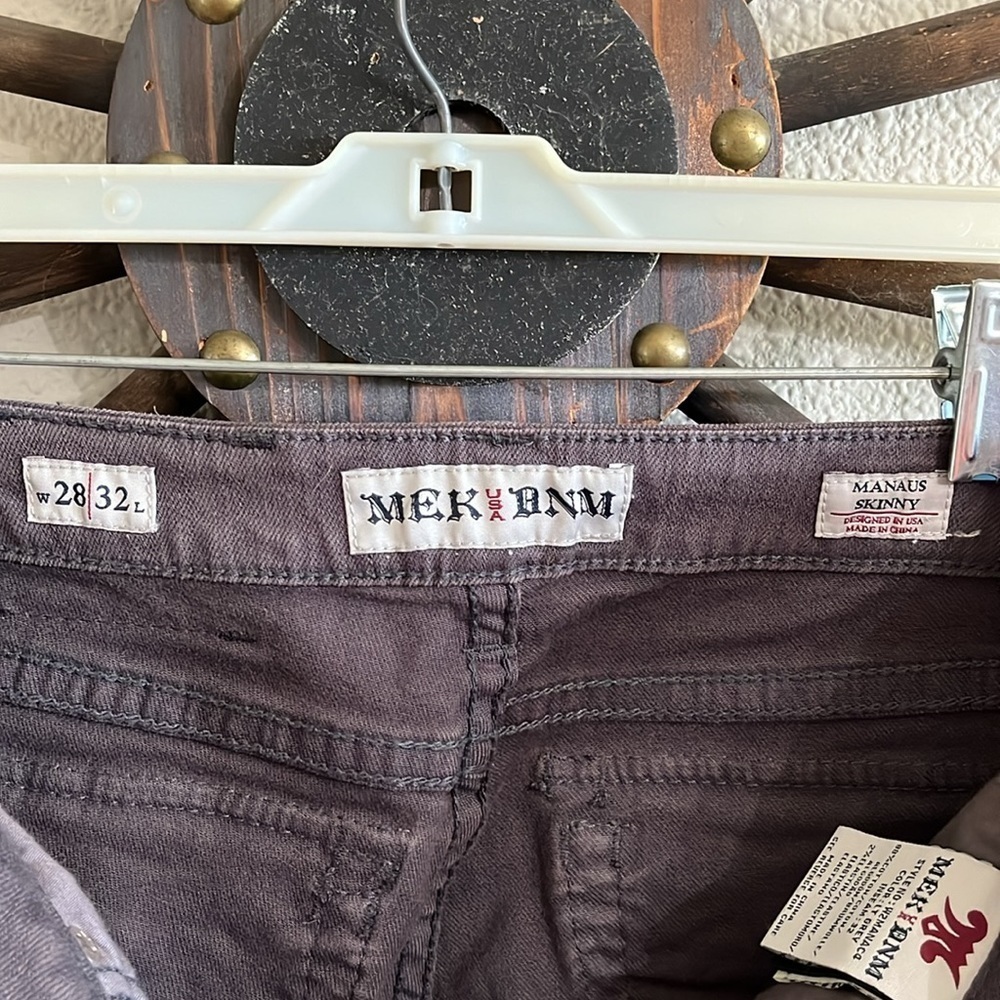 MEK denim women’s jeans. Manaus skinny size 28 waist 32 length. 47D - Picture 3 of 7